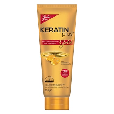 Keratin Plus Gold Intense Brazilian Hair Treatment 200G