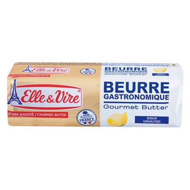 Elle &amp;Amp; Vire Unsalted Butter 250G