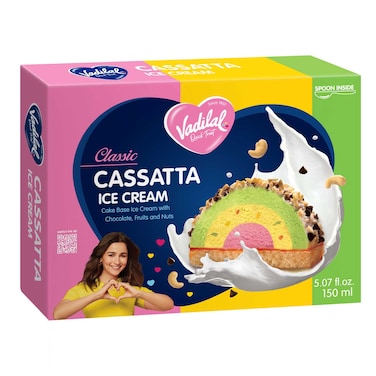 Vadilal Classic Cassata Ice Cream 150Ml