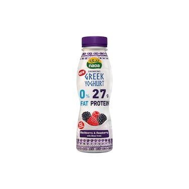 Nada Low Fat Blackberry And Raspberry Greek Yoghurt Drink 330ml