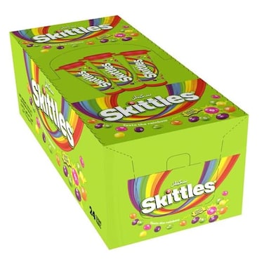 Skittles Sour Candy Tube 30.6Gx24