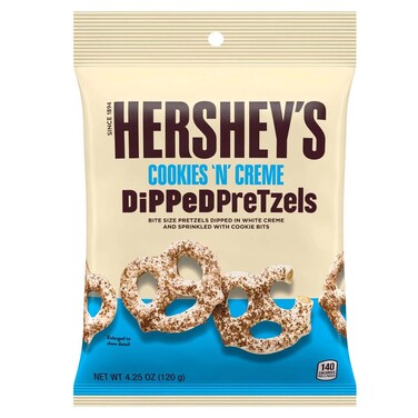 Hershey's Cookies 'N' Creme Dipped Pretzels 120 g