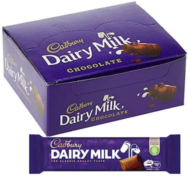 Cadbury Dairy Milk Plain Chocolate 32Gx12