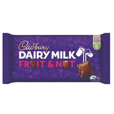 Cadbury Dairy Milk Fruit &amp;Amp; Nut Chocolate 212G