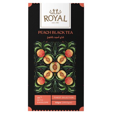 Royal Peach Black Tea 2Gx20'S