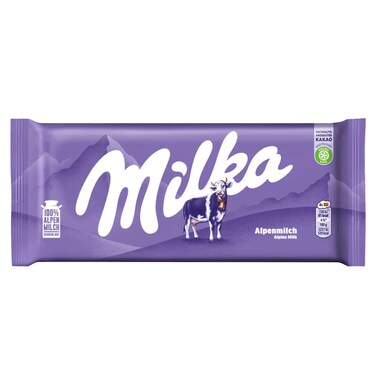 Milka Alpine Milk Chocolate 98G