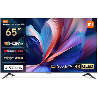 Xiaomi A Pro 65 inches 4K Smart QLED TV(2026), Dark Grey, ELA5844GL