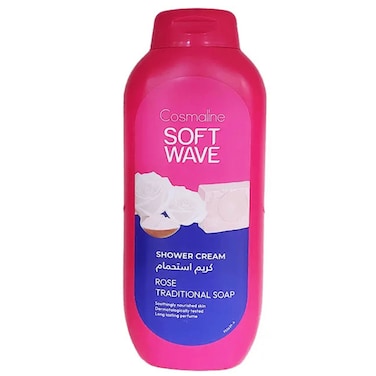 SOFT WAVE SHOWER GEL ROSE 650ML
