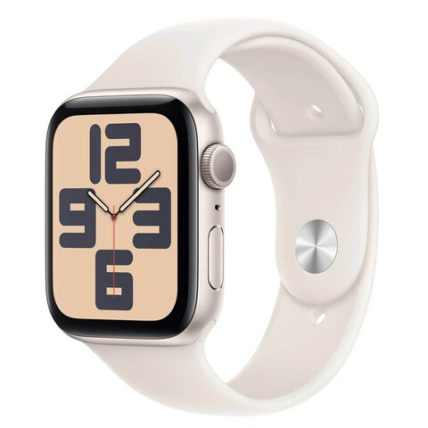 Buy Apple Watch Se 44mm Starlight Aluminum Online Carrefour