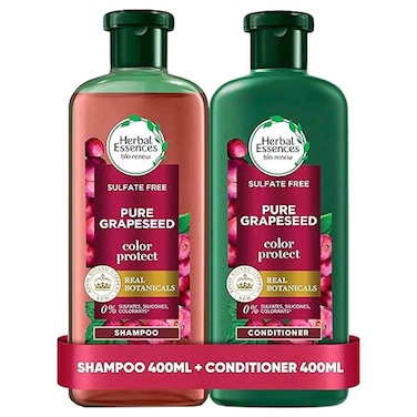 Herbal Essence Grape Seed Shampoo 400ml with Conditioner 400ml