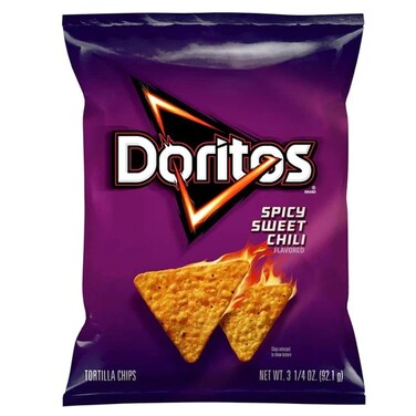 Doritos Tortilla Chips Spicy Sweety Chily Flavored 92.1g