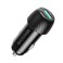 Ravpower 44W Car Charger With 1M PD Lightning Cable - Black