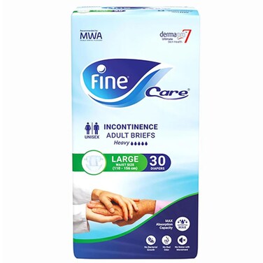 Fine Care Adult Diaper Large 30&amp;#39;S