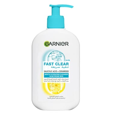 Garnier Fast Clr Gntl F.Wash 250Ml