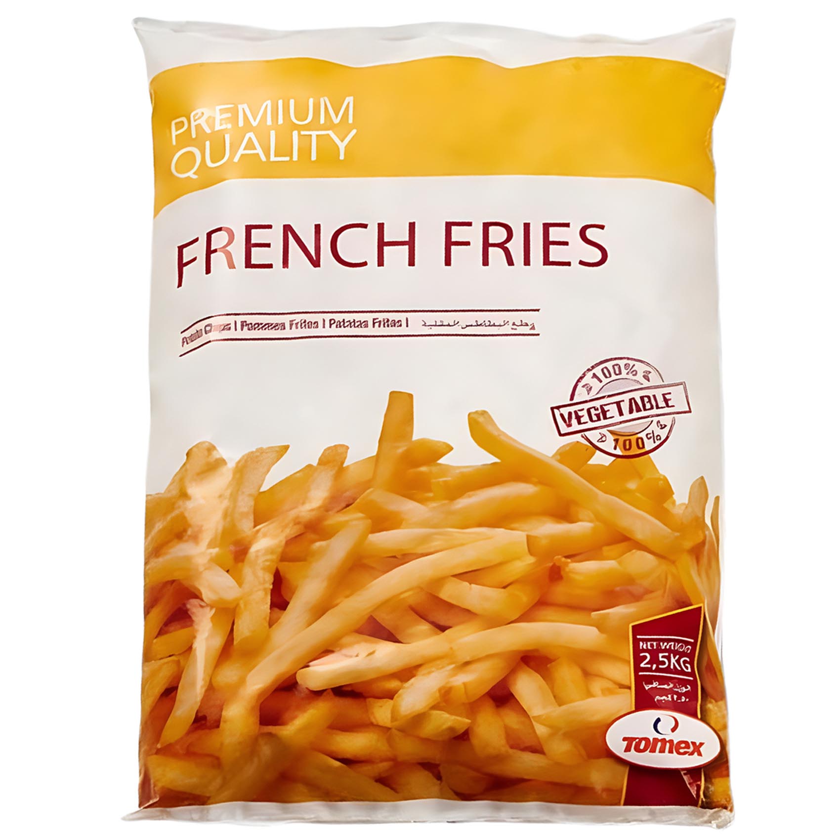 Buy TOMEX FRENCH FRIES 9x9MM 2.5KG SP Online | HyperMax Kuwait