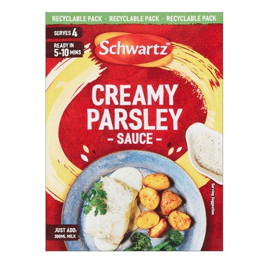 SCHWARTZ CRMY PARSLEY SAUCE MIX 26G