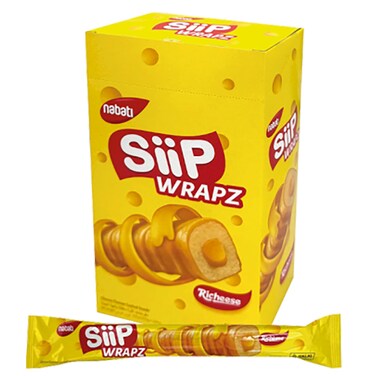Nabati Siip Wrapz Cheese 14.5Gx12