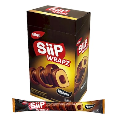 Nabati Siip Wrapz Choco 14.5Gx12
