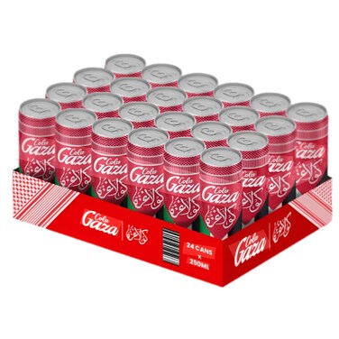 Gaza Cola Can 250 mlx24