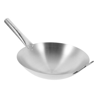 STEEL WOK 30CM