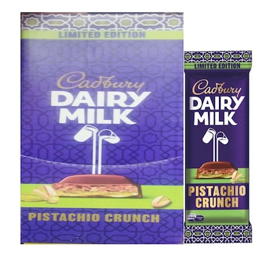 Cadbury Dairy Milk  Pistachio Crunch 97Gx12