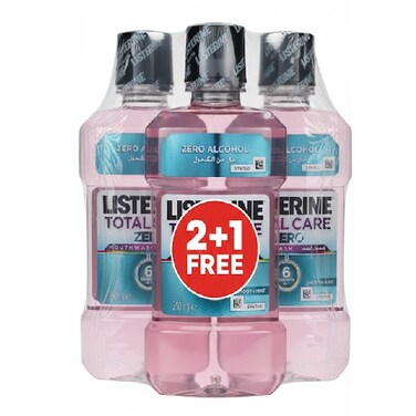 LISTERINE TTAL CARE ZERO 250ML 2+1