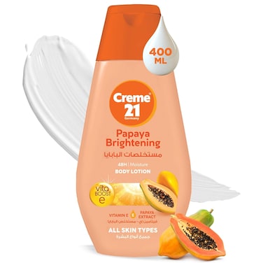 Cream 21 Papaya Body Lush 400Ml