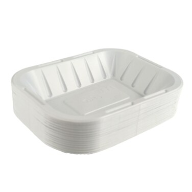 Rectangular Plastic Plates No. 2/ 50 Pieces