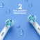 Oral B IO Ultimate Clean Replacement Brush Heads 2s White