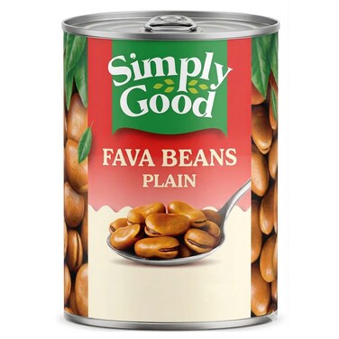 Sv Simply Good Plain Fava Beans 400