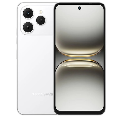 Tecno Spark 40 Smartphone 8GB RAM, 256GB Storage, Veil White
