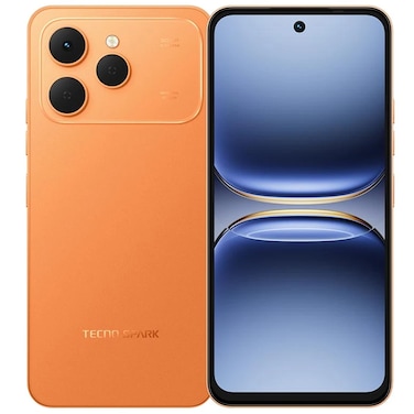 Tecno Spark 40  Smartphone 8GB RAM, 256GB Storage, Sunlight Orange