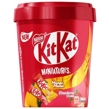 Nestle KitKat Miniatures Mango Mania &amp; Strawberry Fiesta 74.9 g