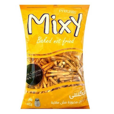 Mixy Baked Pretzels Salt 180GR