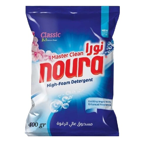 Noura High Foam Powder Detergent 400GR