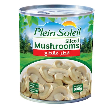 Plein Soleil Mushrooms Sliced 800GR