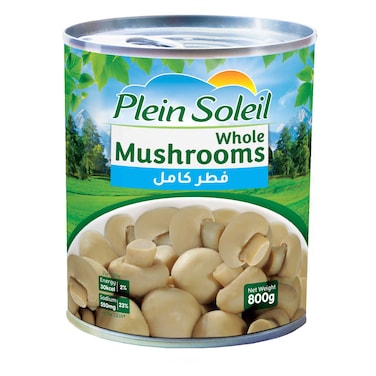 Plein Soleil Mushrooms Whole 800GR