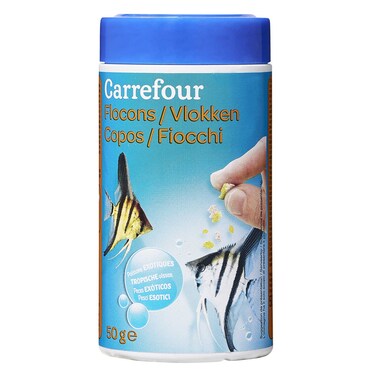 Carrefour Exotic Fishfood Flocons 50GR