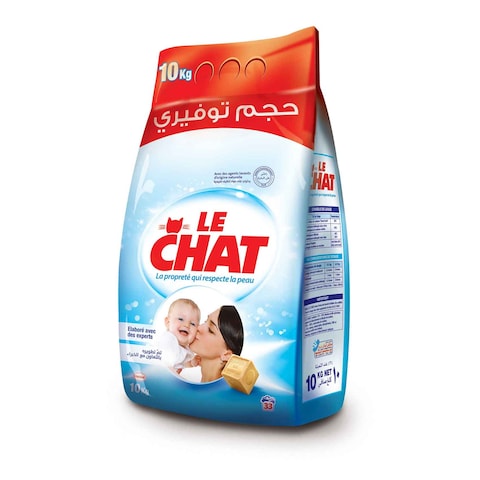 Le Chat Powder Laundry Detergent Regular Savon De Marseille  8+2 KG