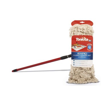 Tonkita Arix Rapid Cotton Flat Mop With Handle