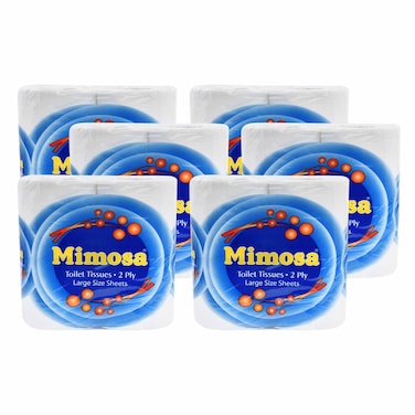 Mimosa Toilet Paper 4 Count x Pack of 6