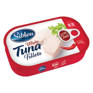 Siblou Tuna Fillets With Oil And Chili 120GR