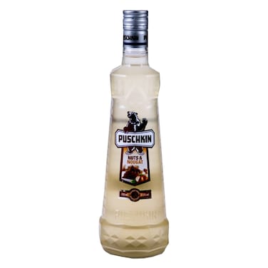Puschkin Nuts &amp;amp; Nougat 17.5% Alcohol Vodka 700ML