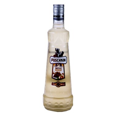 Puschkin Nuts &amp;amp; Nougat 17.5% Alcohol Vodka 700ML