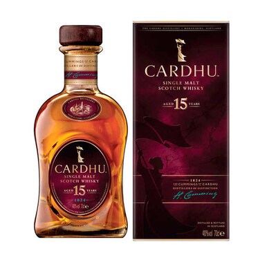 Cardhu 15 Years Speyside Single Malt Scotch Whisky 700ML