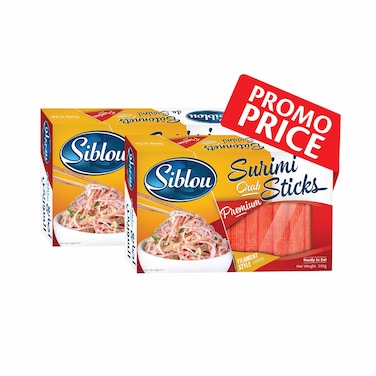 Siblou Crab Sticks 250GR X2 -25% Off