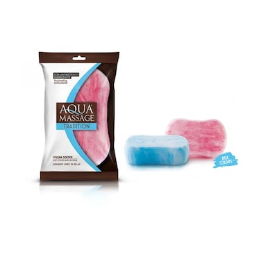 Arix Aqua Massage Soft Bath Sponge Assorted