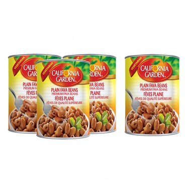 California Garden Fava Beans 400GR 3+1 Free