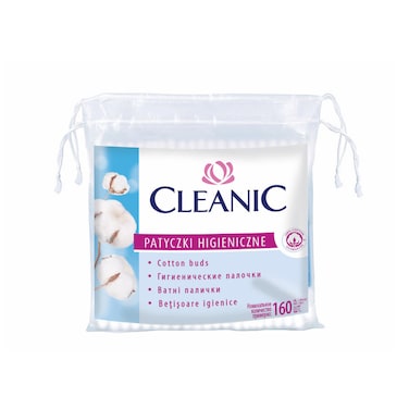 Cleanic Cotton Buds 160 Pieces
