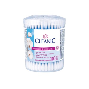 Cleanic Cotton Buds 100 Pieces